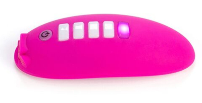 Вибратор со световыми эффектами LightShow (Цвет: ярко-розовый)