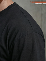 Футболка оверсайз хлопковая мужская LEGENDA Вальхалла черная