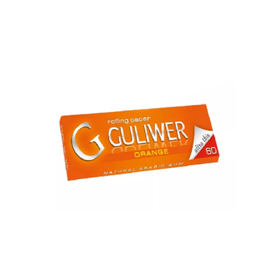 Бумага для сигарет "Guliwer" Orange 60л*50шт