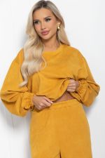 Костюм Бэрри (горчица) К11581 LT Collection