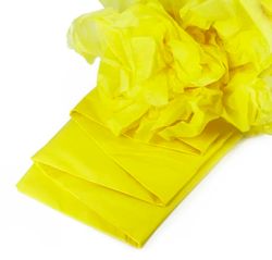 Бумага тишью 50х65 см 10 листов лимонная