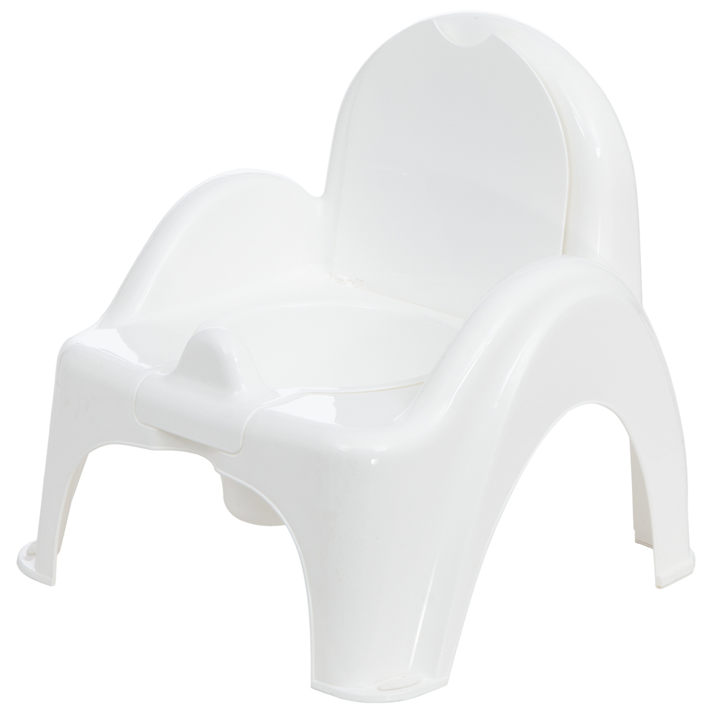 Горшок-стульчик "Дикий запад" антискользящий (белый Лисенок)