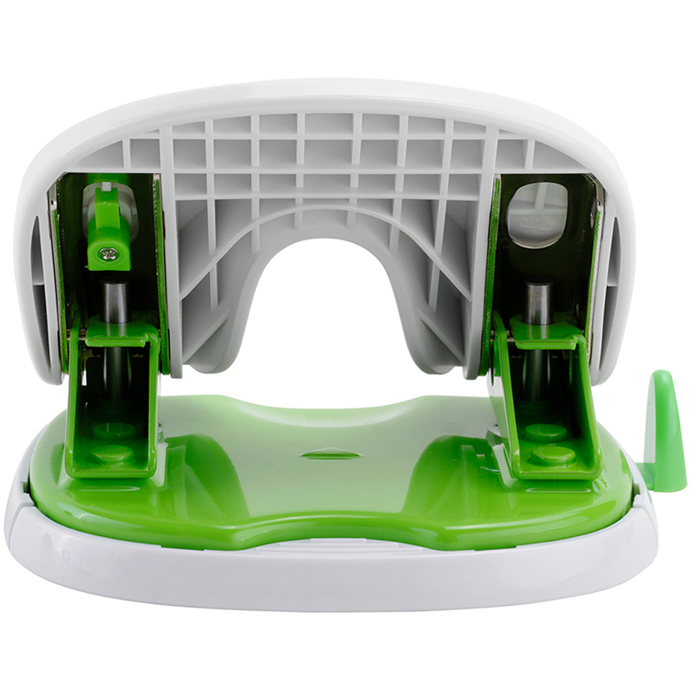 Дырокол DELI, до 20 листов, пластиковый корпус, ассорти