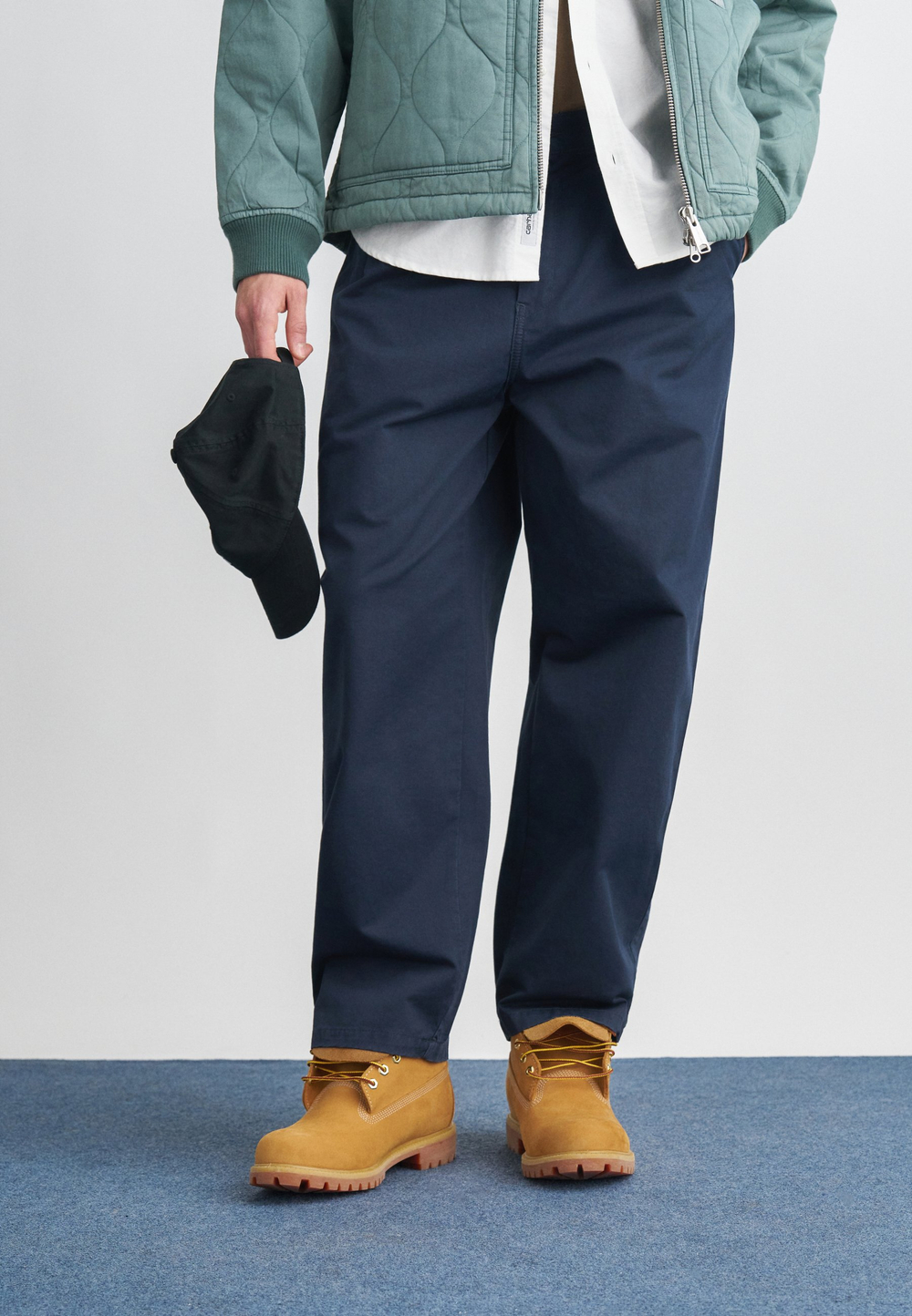 Carhartt WIP MERRICK LENEXA - Тканевые брюки - Синий