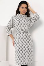 Платье Никс (светло-серое) П12755-4М LT Collection