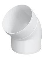 Колено круглое угол 45 D100 10ККП 45 ERA