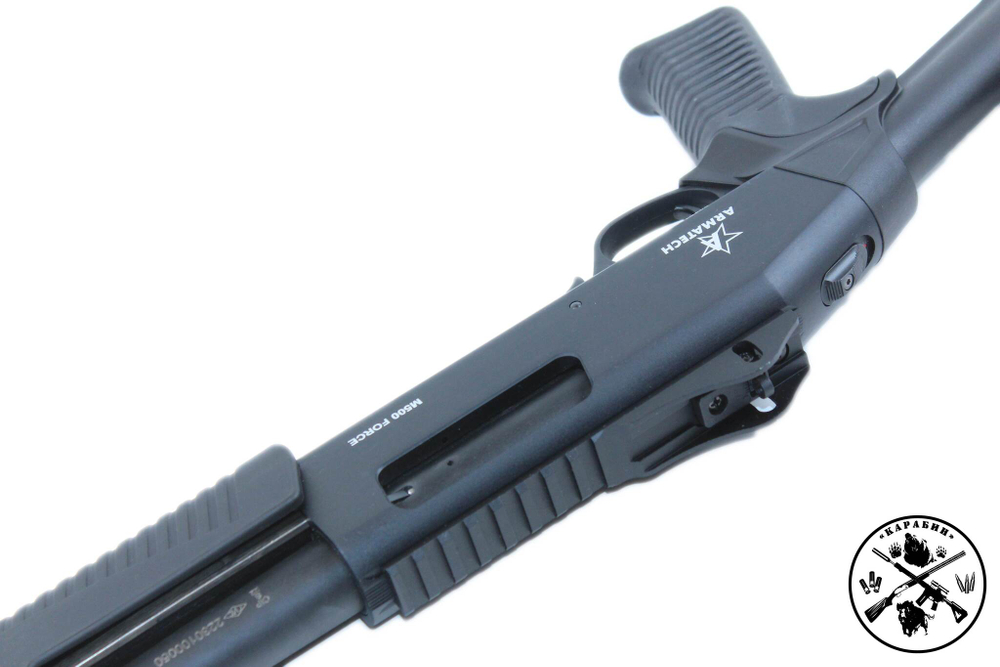 Ружье Armatech M500 Force к.12/76, L-510, 3 д/н, пластик, планка пикатини, muzzle brake