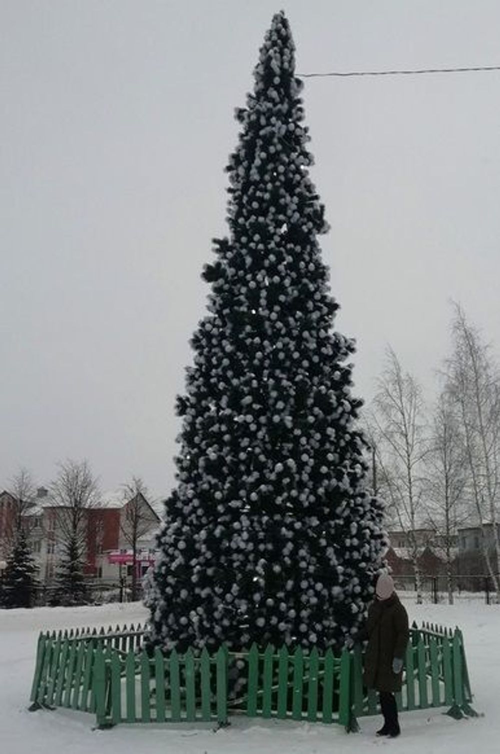 Уличная елка каркасная "Евро-2" (пвх) 9 м