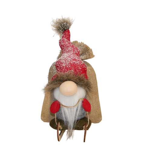 СНЕЖНЫЙ ГНОМ НА САНЯХ 300г