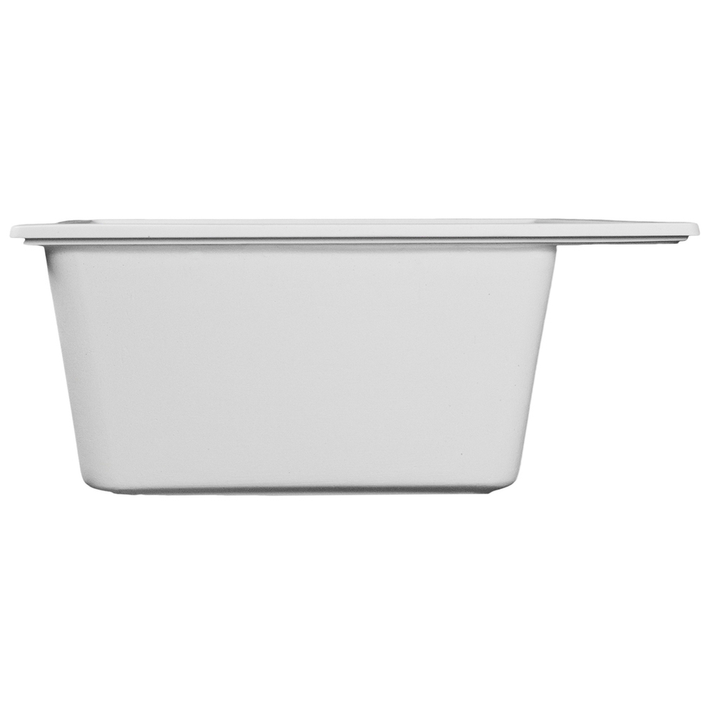 Мойка ML-GMS121 СТАНДАРТ прямоугольная, белый (331), 555*495*190мм