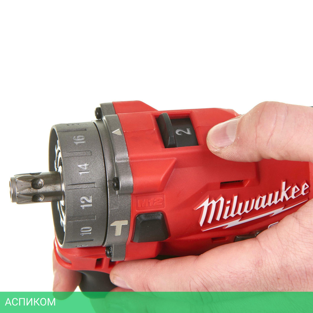 Дрель-шуруповерт Milwaukee M12 Fuel FPDX-202X (4933464136)