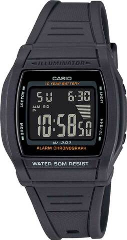 Мужские наручные часы Casio W-201-1B