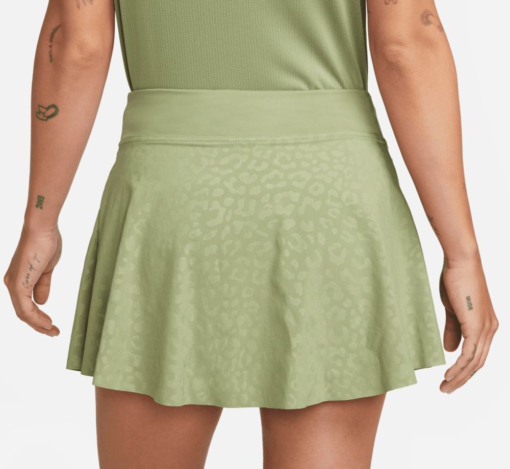 Теннисная юбка Nike Dri-Fit Printed Club Skirt - alligator/black