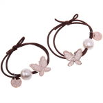 Резинки для волос 2шт «Кокетка - Mini miracle Бабочка», цвет микс, d-5см