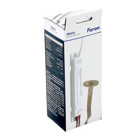 Датчик касания 12-24V 60/120W с кабелем (25 см) Feron SEN35 52166