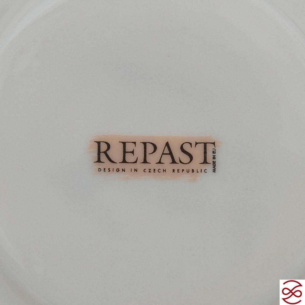 Набор кофейных пар Repast Охота зеленая Мария-тереза 120 мл (6 пар)
