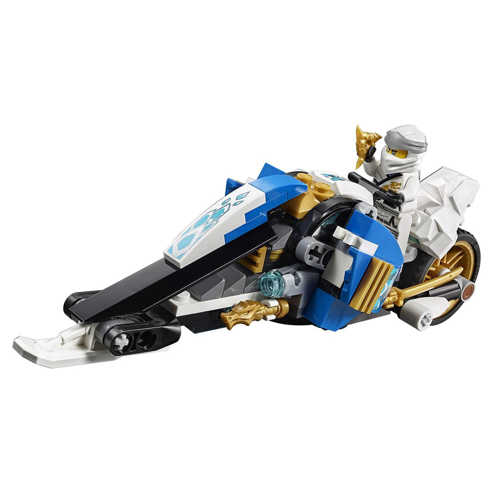 LEGO Ninjago: Мотоцикл-клинок Кая и снегоход Зейна 70667 — Kai's Blade Cycle & Zane's Snowmobile — Лего Ниндзяго