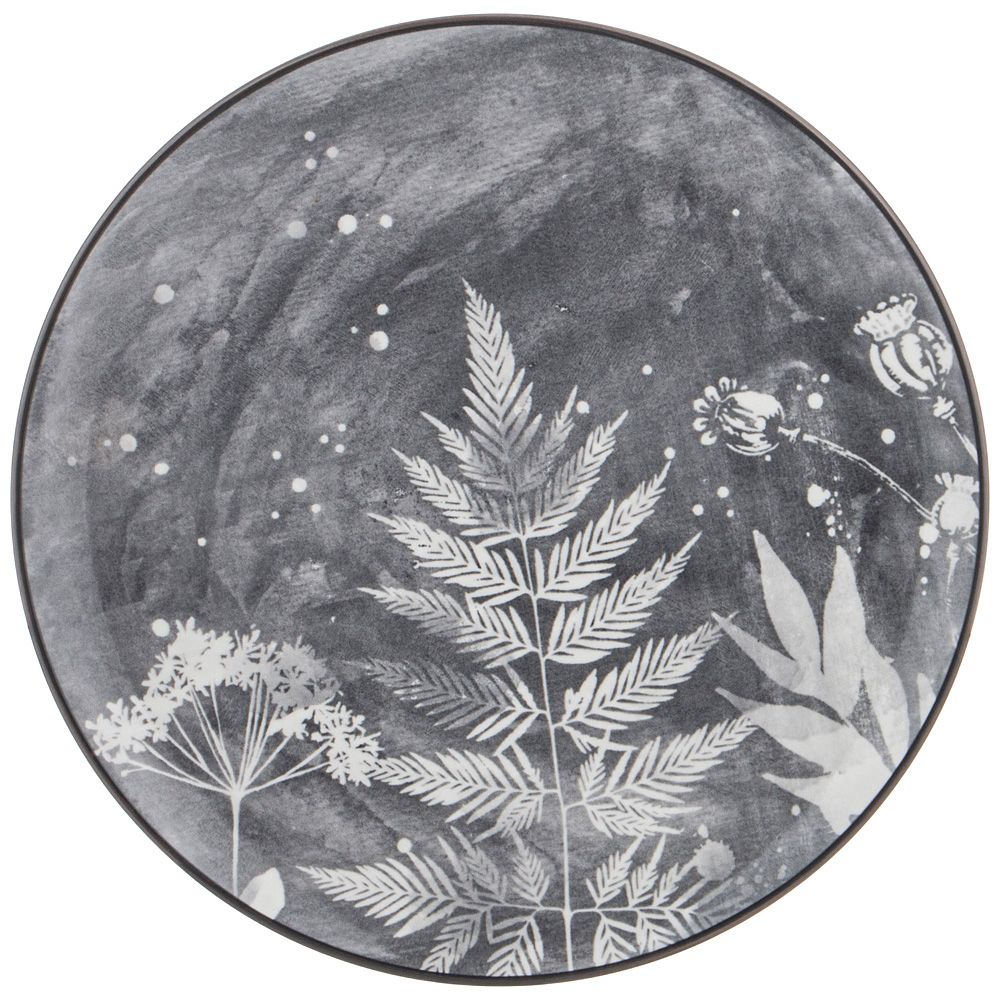 ТАРЕЛКА ОБЕДЕННАЯ LEFARD "FOREST TALE" GREY 25 СМ (КОР=24ШТ.)