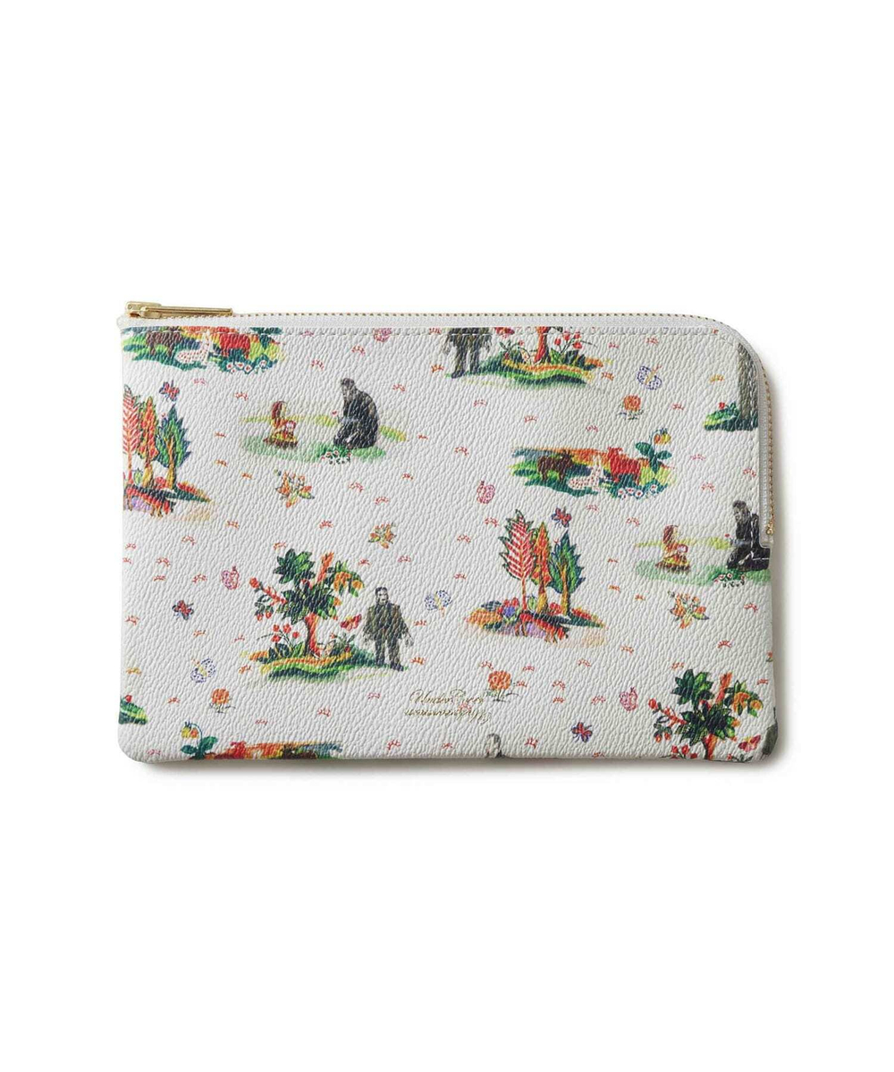 UNDERCOVER КОШЕЛЕК БЕЛЫЙ С ПРИНТОМ БОЛЬШОЙ