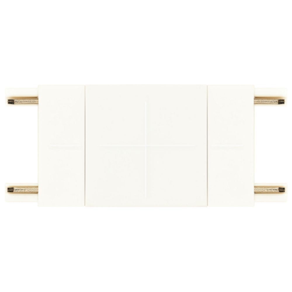 Коннектор ЭРА TRM-S5-SC WH прямой для тонкого магнитного трекового шинопровода белый