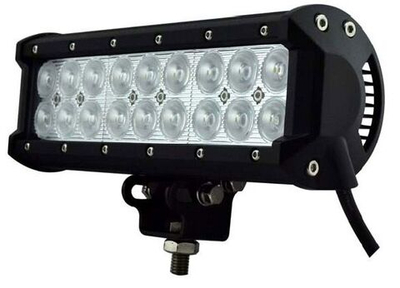 Светодиодная фара дальнего света РИФ 235 мм 54W LED с высокой яркостью 3780 лм, IP67, для автомобилей, долговечность 50000 часов