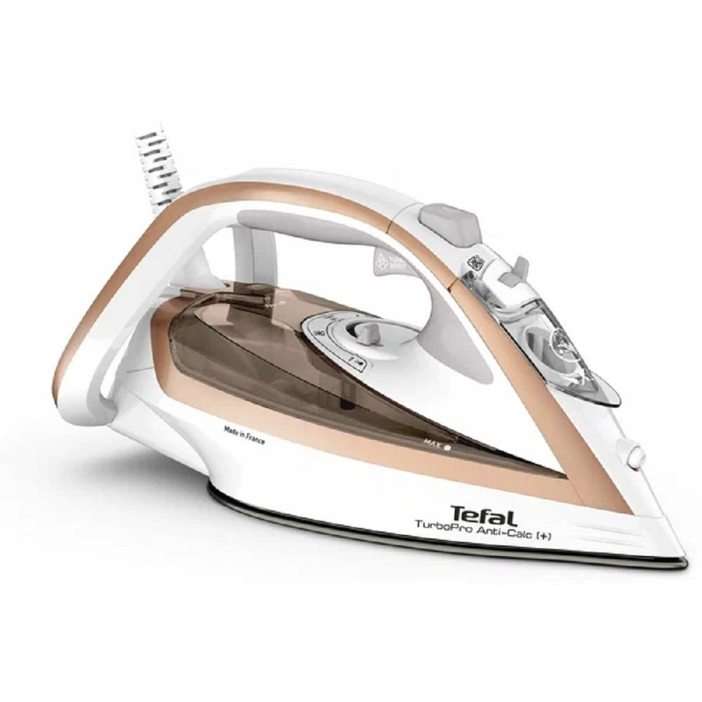 TEFAL FV5697E1 Утюг, 3000Вт, 270г, белый/розовый