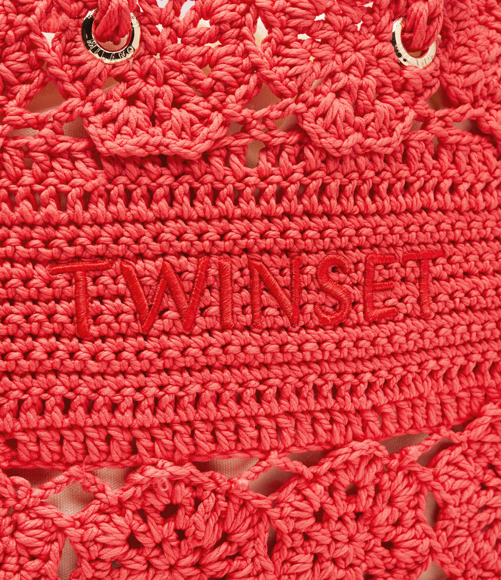 Сумка-шопер + поясная сумка TWINSET - красный(241TD8190)