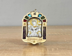 Благословение Семистрельная БМ, икона, 65x50