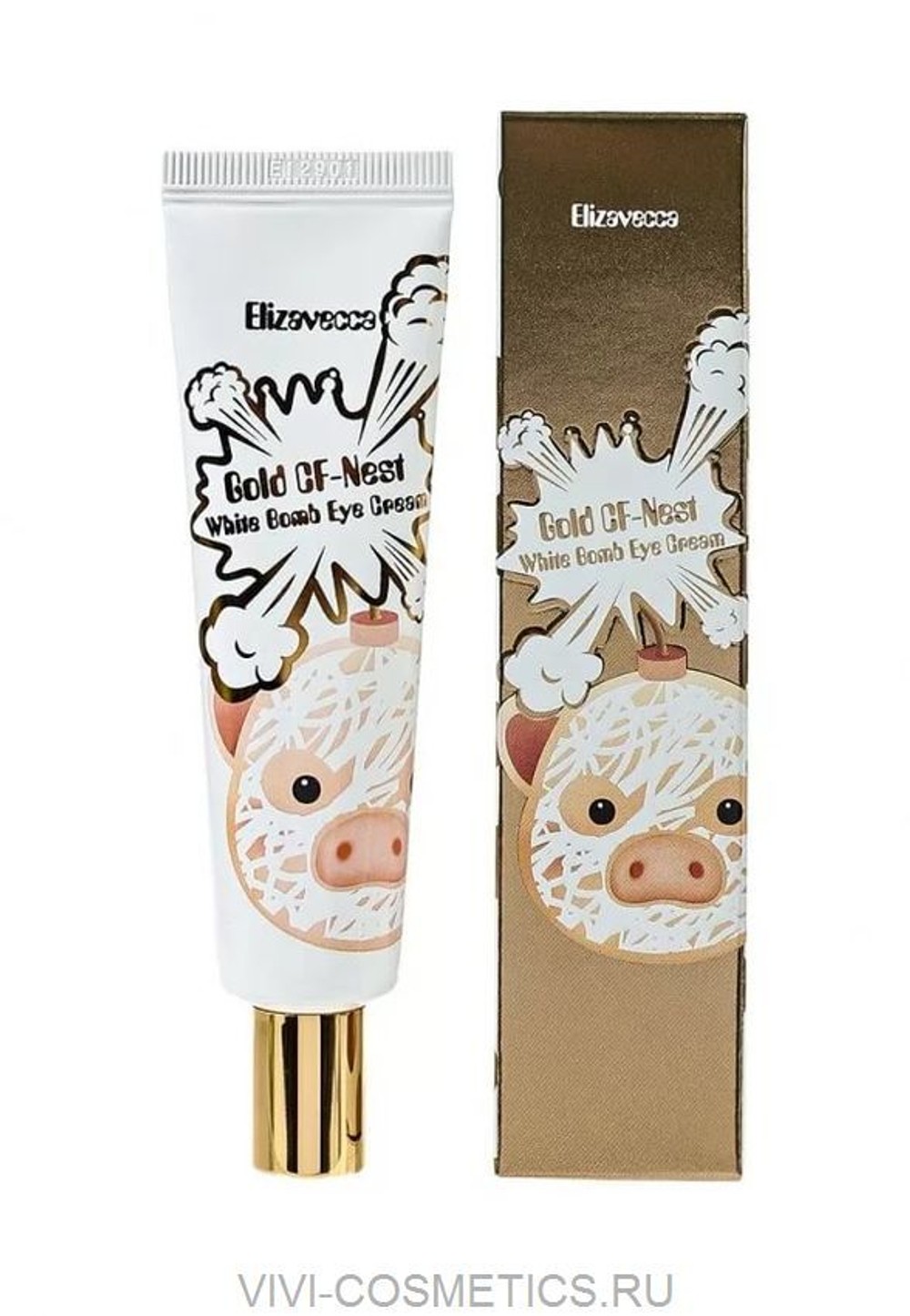 Крем для век с ласточкиным гнездом ELIZAVECCA Gold Cf-Nest White Bomb Eye Cream 30 мл