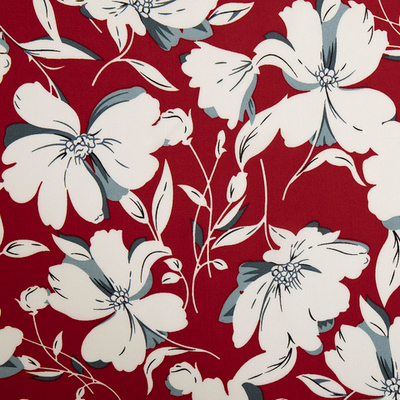 Ткань штапель принт 90 гр/м, 100% вискоза, ш. 145 см