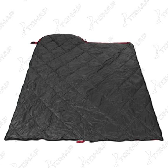 Спальный мешок пуховый PREMIER 210х72см (t-5C) красный (PR-SB-210x72-R)