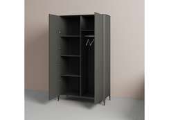 Шкаф Type 2-х створчатый 210х120 см (темно-серый)