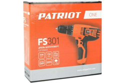 Дрель-шуруповерт PATRIOT FS 301 The One 120301403, 0-750 об/мин, 1.3 кг