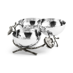 Менажница трехсекционная Michael Aram Black Orchid (24.1 см)