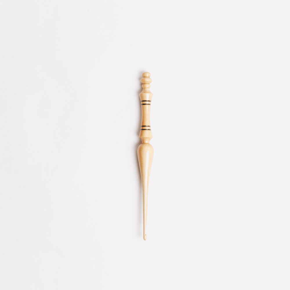 Деревянный крючок для вязания из древесины клена 3.5 мм. K312