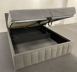 Кровать "Лана" 1,8 (Серый Софт), ДСВ-Мебель, г. Пенза