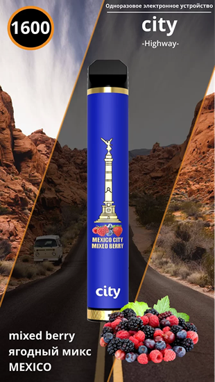 City 1600 Мехико (черника)