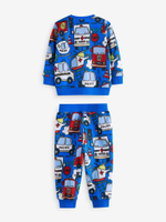 Пижама флисовая для мальчика Next B82-370, Синий