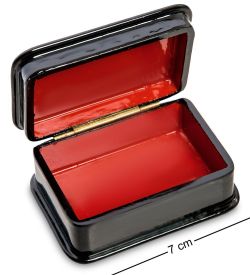 Народные промыслы ШК-55/ 09 Шкатулка «Тройка» Кузина