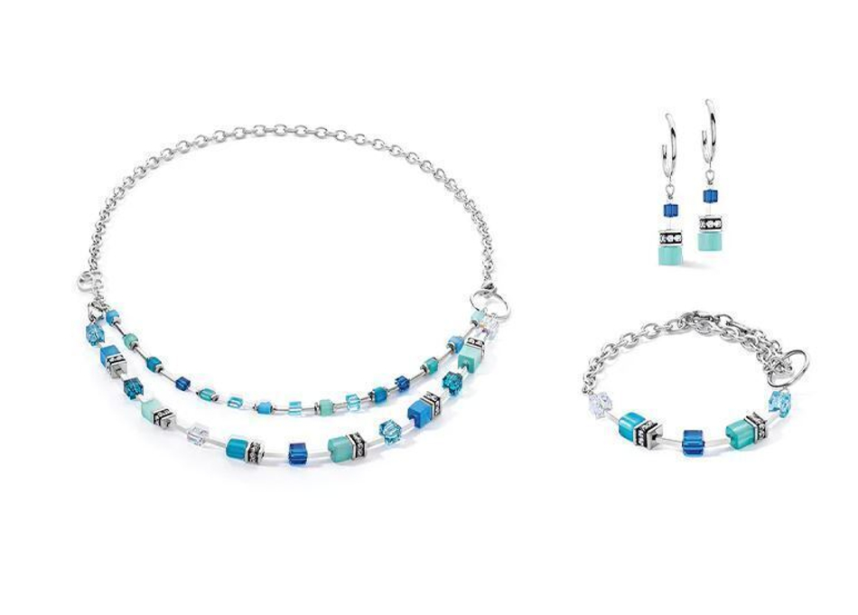 Серьги Coeur de Lion Turquoise 4715/21-0600