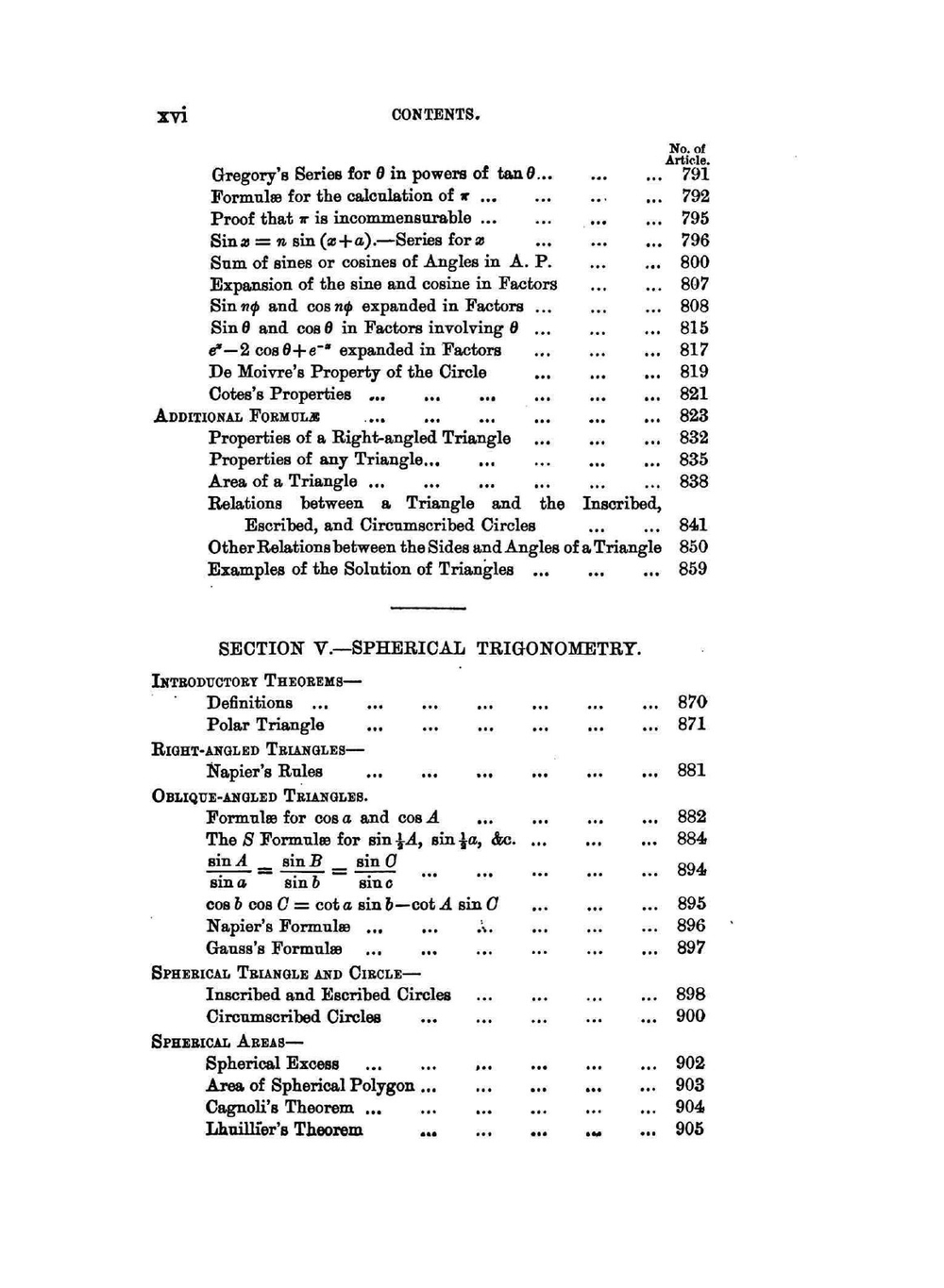 A Synopsis of Elementary Results in Pure and Applied Mathematics | G. Shoobridge Carr
