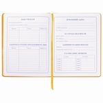 Дневник 1-4 класс 48 л., обложка кожзам (твердая), застежка, ЮНЛАНДИЯ, "СОВЕНОК", 105491