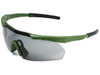 Очки стрелковые ShotTime Lynx защитные, зелёные, комплект с 3 линзами