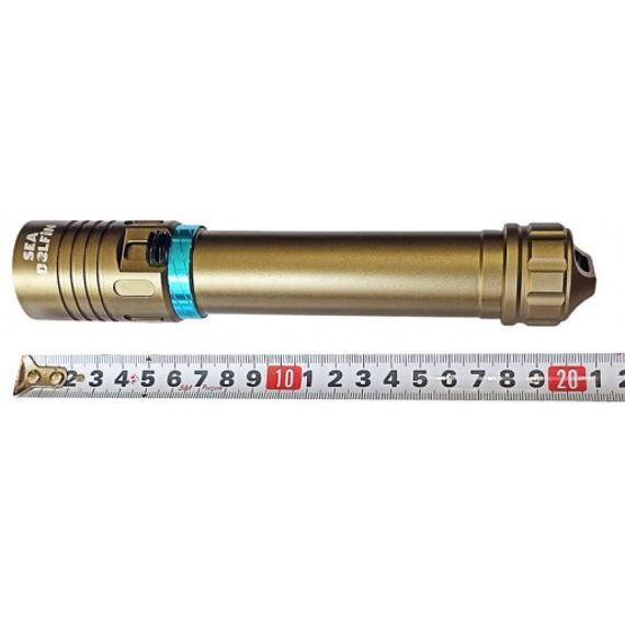 Фонарь DELFiN D7 Pro 1200 lm холодный свет