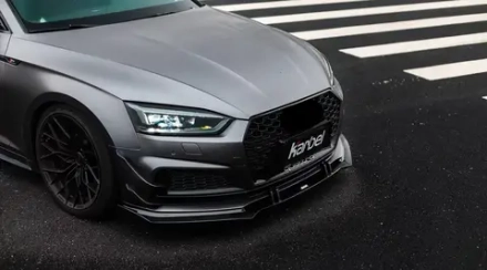 Карбоновая губа для AUDI S5 & A5 S LINE 2017-2019 B9 Ауди обвес