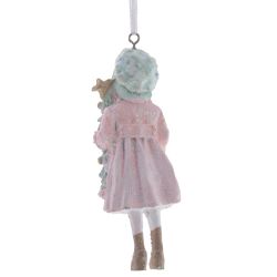 GAEM Изделие декоративное подвесное "Девочка/Мальчик", L5 W4 H11,5 см, 6в.