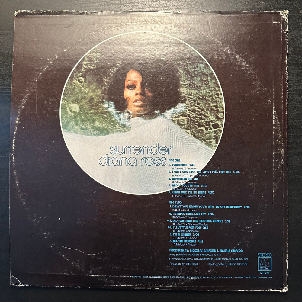Diana Ross - Surrender (США 1971г.)