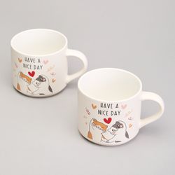 НАБОР КРУЖЕК LEFARD 400МЛ КОТЫ МАЛ.УП.=4шт