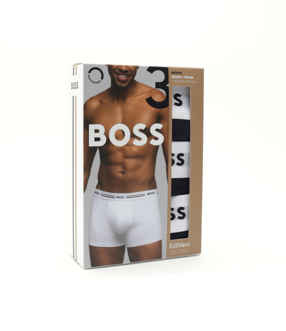 Трусики-боксеры 3шт. BOSS BLACK - темно-синий(50492200)