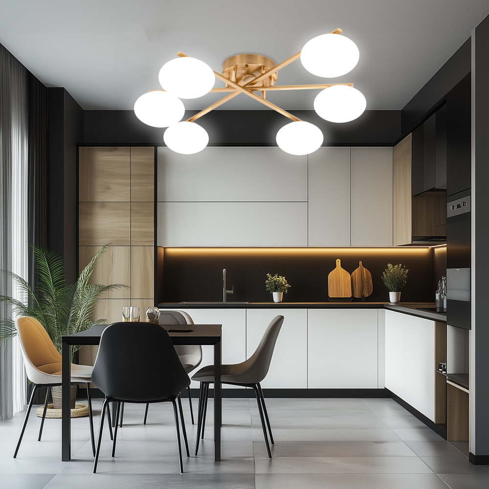 Citilux ATMAN SMART CL226A163 LED RGB Умная люстра Бронза